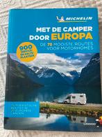 Michelin Campergids Europa: 75 Mooiste Routes (Nieuwstaat), Michelin, Europa, Ophalen of Verzenden, Zo goed als nieuw