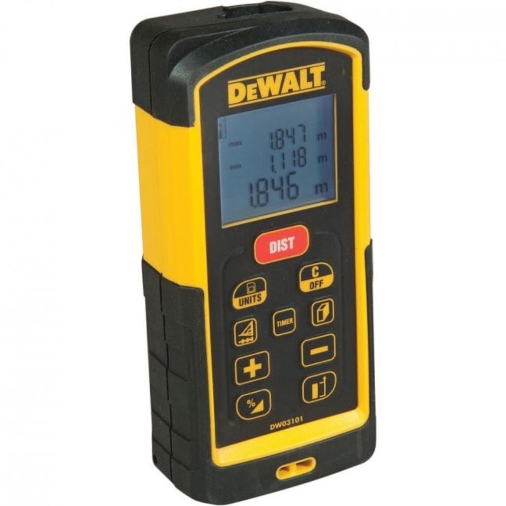 DeWALT DW03101 Afstandsmeter 100 meter | NIEUW, Dewalt, Nieuw, Support@dewalt.com, 701 E. Joppa Road
Towson, MD 21286
USA