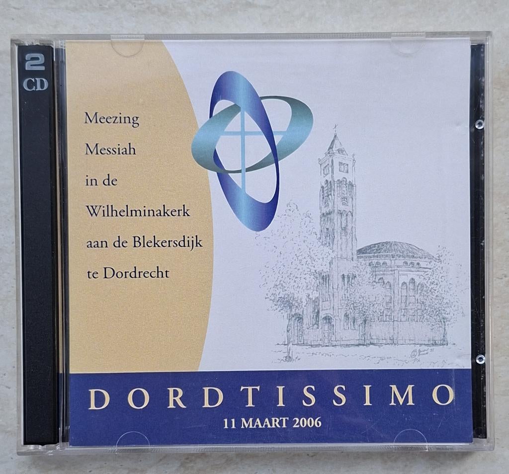 CD Dordtissimo Meesing Messiah Wilhelminakerk te Dordrecht, Ophalen of Verzenden, Zo goed als nieuw, Koren of Klassiek