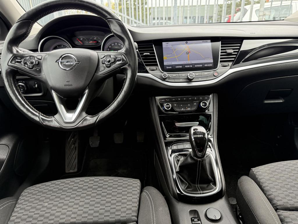 Opel Astra 1.4 Turbo 150 PK Innovation Panoramadak Comfintr,, Stof, Gebruikt, 620 kg, Zwart
