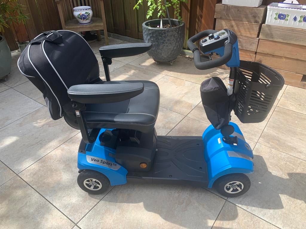 Inklapbare scootmobiel Veo Sport SR, feb 2022., Diversen, Brommobielen en Scootmobielen, Ophalen, Zo goed als nieuw, 10 km/u of minder