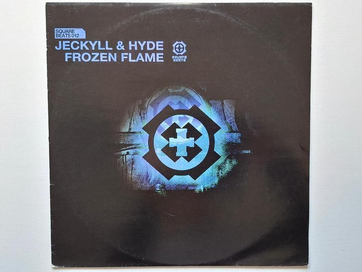 Jeckyll & Hyde ‎ Frozen Flame 2006 jumpstyle hardstyle, Cd's en Dvd's, Vinyl | Dance en House, Gebruikt, Dance Populair, 12 inch