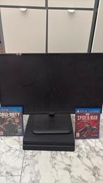 Playstation 4 1TB met monitor 75hz en 2 spellen, Spelcomputers en Games, Spelcomputers | Sony PlayStation 4, Ophalen