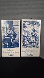 Decoratie tegel Jan Luyken de backer, landman, suikerbacker, Ophalen of Verzenden