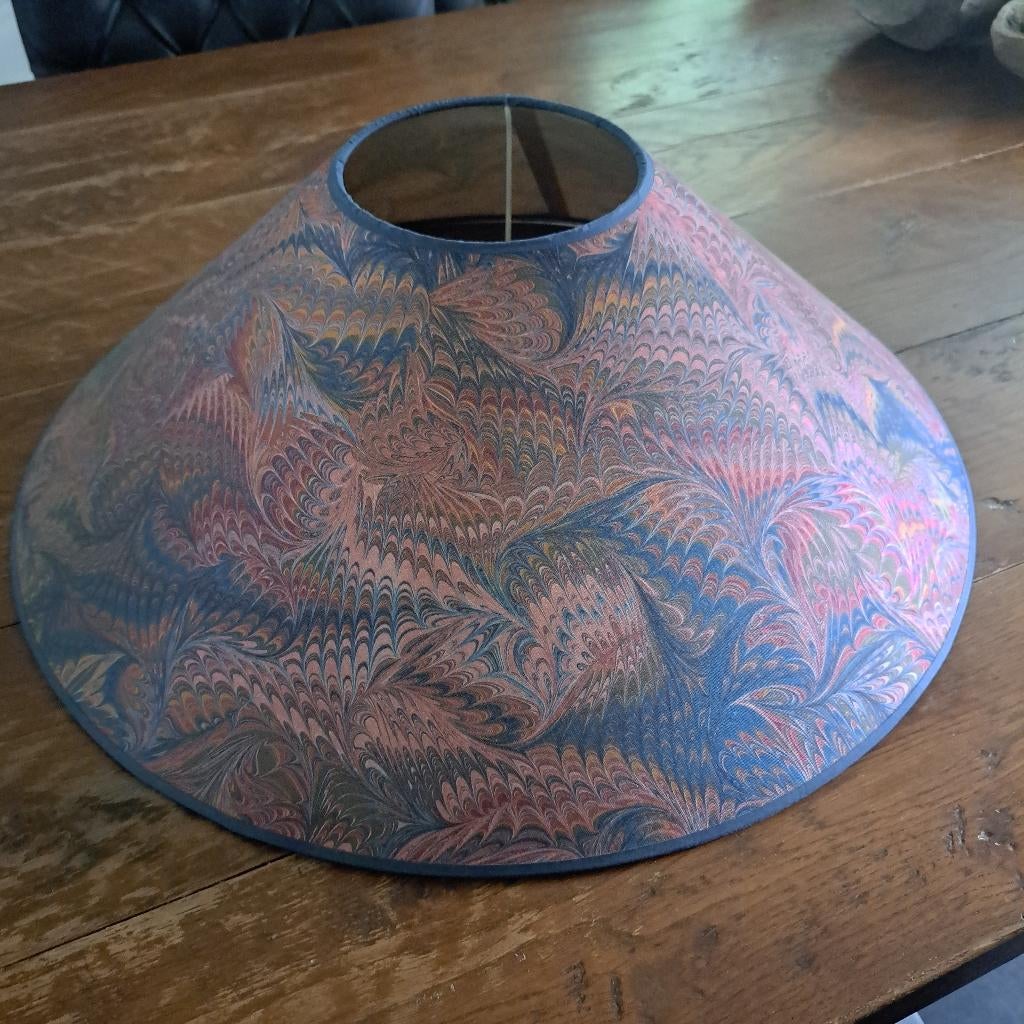 grote lampenkap, Klassiek, Rond, Ophalen of Verzenden, Zo goed als nieuw