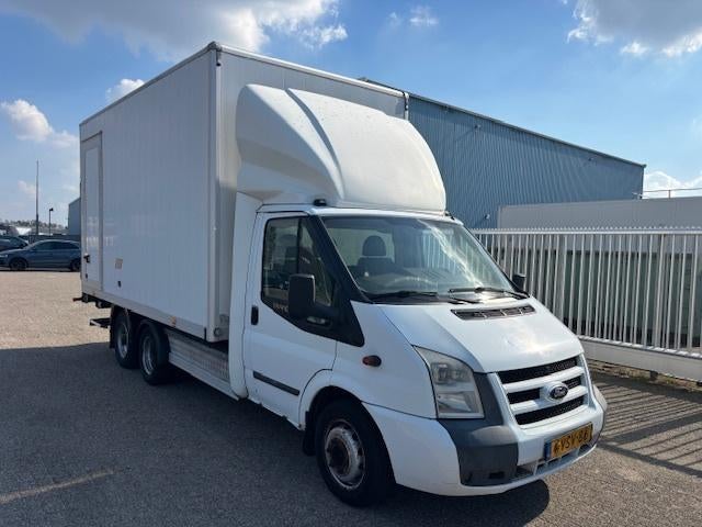 Ford Transit 2012 350M 3.2 TDCI BE combinatie, Auto's, Multifunctioneel stuurwiel, Euro 5, Zwart, Wit