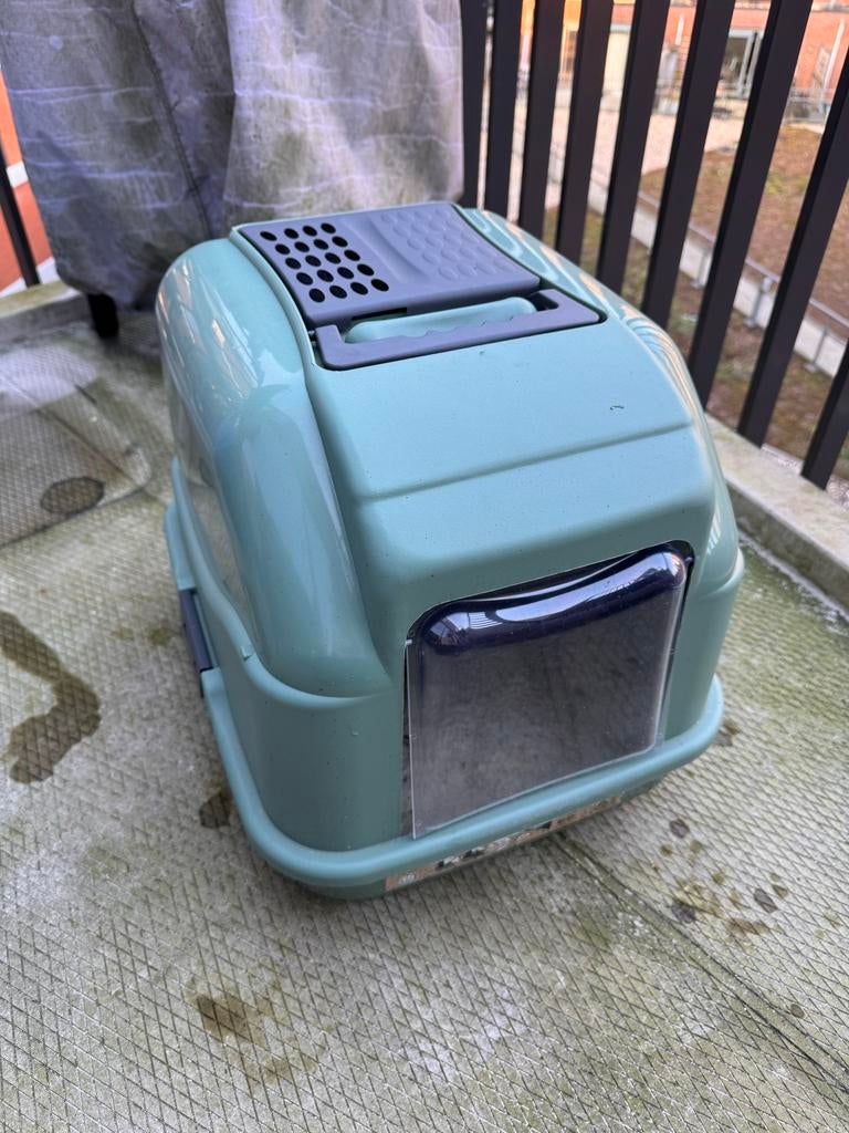 Kattenbakvulling, Dieren en Toebehoren, Kattenbakken, Ophalen of Verzenden, Zo goed als nieuw, Gesloten