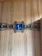 Vintage kapstok met Meisje met de Parel, Wandkapstok, Gebruikt, Ophalen of Verzenden, Minder dan 100 cm