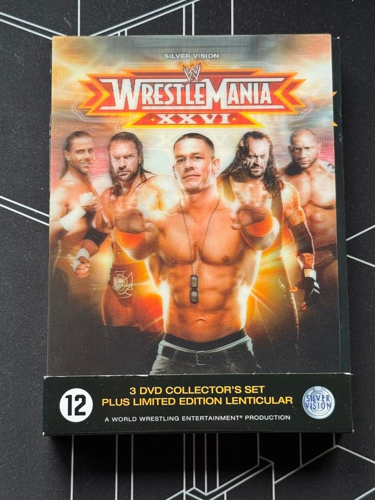 WWE Wrestlemania 26 DVD Collector's Set, Cursus of Instructie, Vanaf 16 jaar, Verzenden, Vechtsport