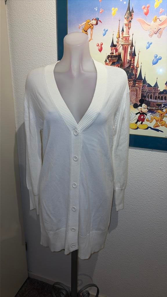 Nieuw off white vest maat S merk Ned, Ophalen of Verzenden, Nieuw, Maat 36 (S), Wit