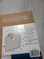 Allibert toiletrolhouder zilverkleur nieuw in doos, Ophalen of Verzenden, Nieuw