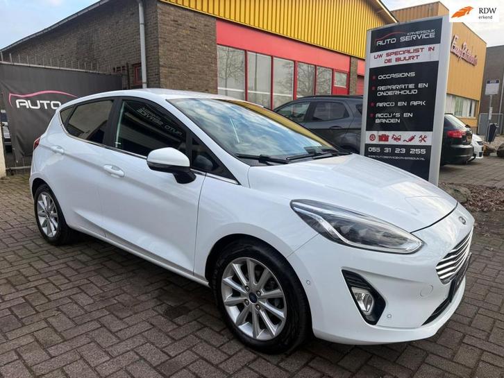 Ford Fiesta 1.0 EcoBoost Titanium Automaat|Camera|LMV|Stoel, Auto's, Ford, Bedrijf, Te koop, Fiësta, ABS, Achteruitrijcamera, Airbags