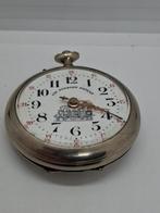 Antiek Roskopf zakhorloge - Defect, voor onderdelen, Ophalen of Verzenden