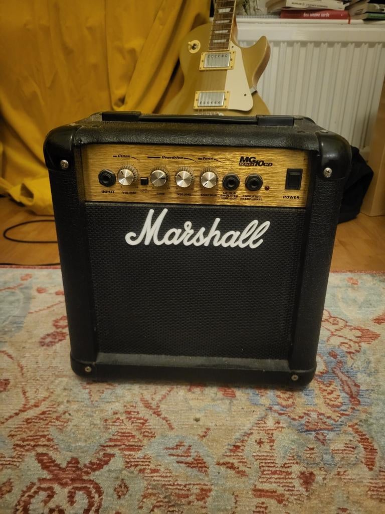 Marshall MG10CD versterker, Ophalen, Gebruikt, Gitaar, Minder dan 50 watt