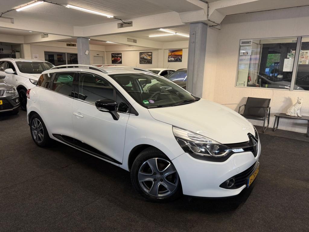 Renault Clio Estate 0.9 TCe Night&Day*NAP*Navi*Velgen*Trekha, Wit, Origineel Nederlands, Handgeschakeld, Startonderbreker