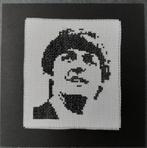 kaart met geborduurde Paul McCartney (1920), Ophalen of Verzenden, Nieuw, Man of Vrouw