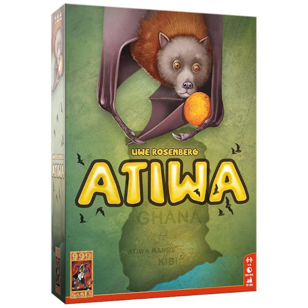 Atiwa Basisspel 999 Games Bordspel Nieuw, 999 Games, Nieuw, Ophalen of Verzenden, Vijf spelers of meer