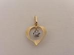 Gouden hanger met zirkonia                               G82