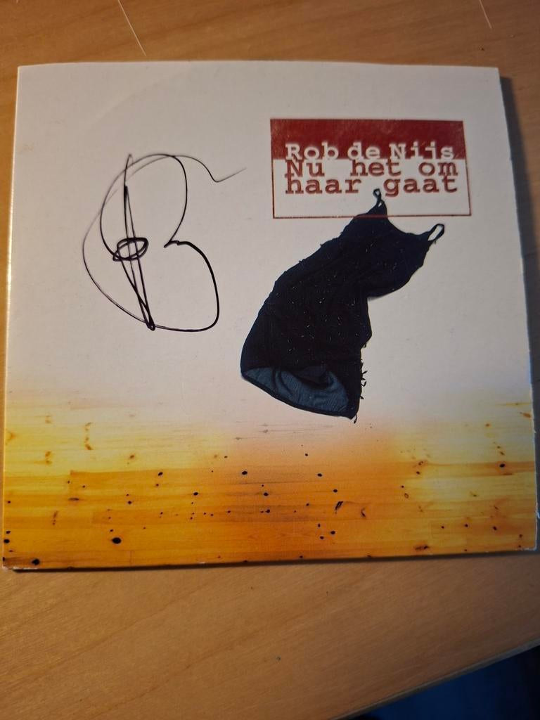Gesigneerde CD Rob de Nijs. Handtekening., Cd's en Dvd's, Ophalen of Verzenden, Gebruikt