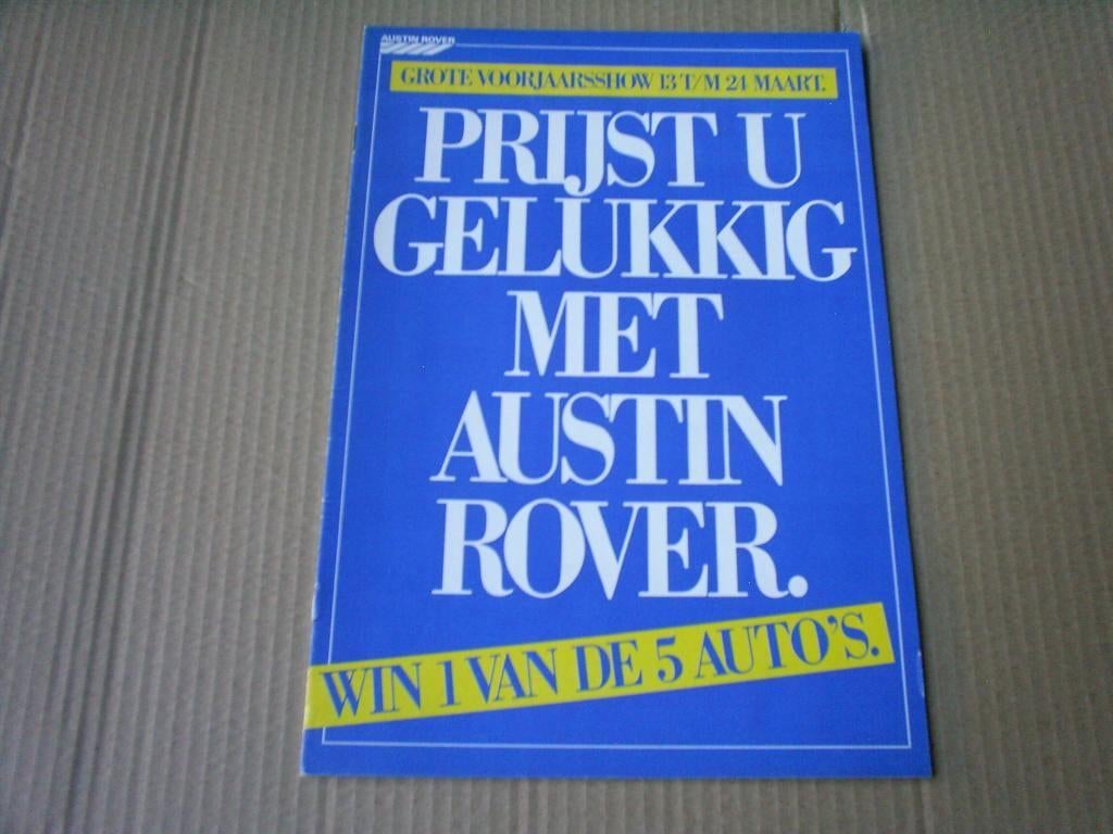 Austin Rover o.a. Mini Mayfair / Montego Mayfair / Mini, Verzenden, Zo goed als nieuw, Overige merken