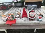 Zes grappige kerst figuurtjes, Ophalen, Zo goed als nieuw