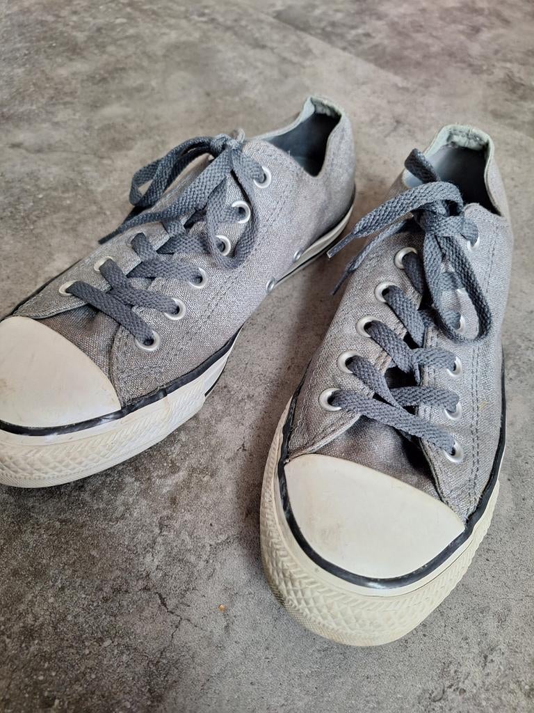 Gave grijze Coverse All Star gympen maat 40!, Overige kleuren, Ophalen of Verzenden, Sneakers of Gympen, Converse All Stars