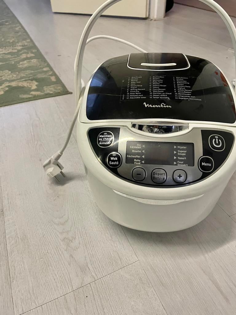 Moulinex multicooker, Witgoed en Apparatuur, Ophalen of Verzenden, Zo goed als nieuw