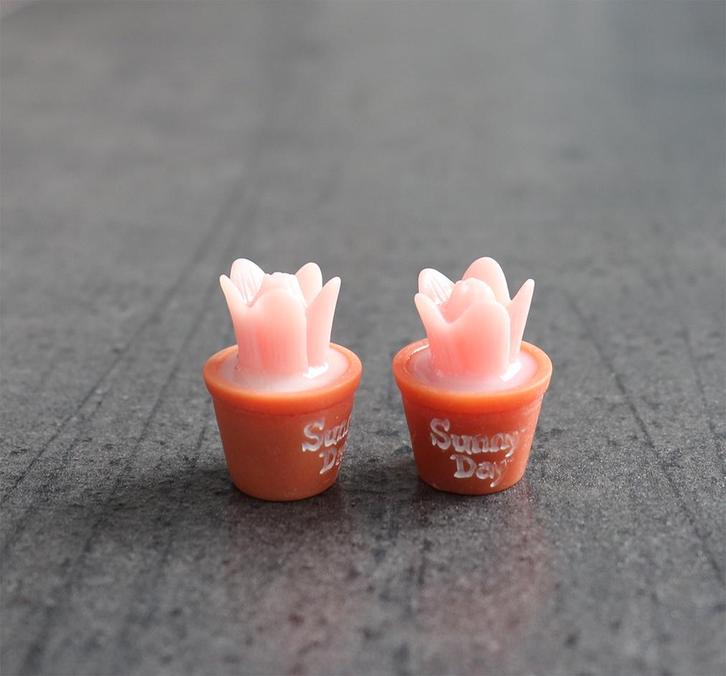 Cactus plantje in pot miniatuur nieuw 1:12 - Model 4 - 1 st, Verzamelen, Poppenhuizen en Toebehoren, Nieuw, Decoratie, Ophalen of Verzenden