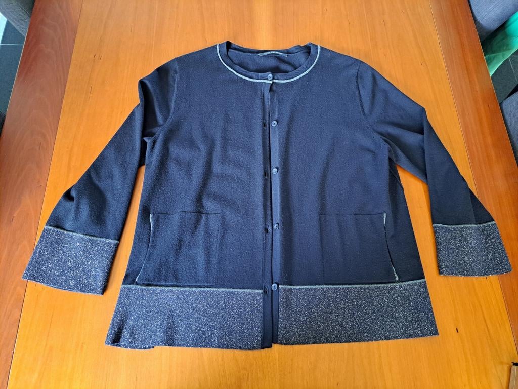 Vest Luisa Cerano maat L/ 40, Kleding | Dames, Truien en Vesten, Maat 38/40 (M), Zwart, Ophalen of Verzenden, Zo goed als nieuw