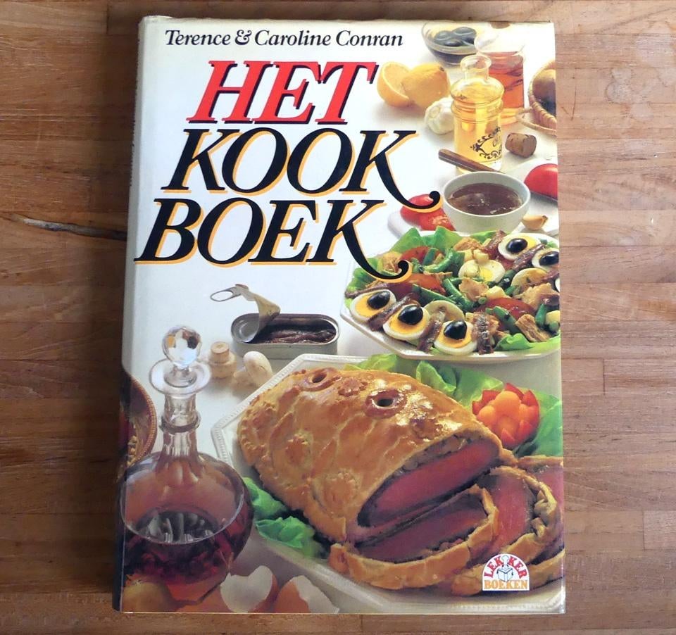 Terence & Caroline Conran vintage kookboek, Gelezen, Hoofdgerechten, Ophalen of Verzenden, Terence Conran