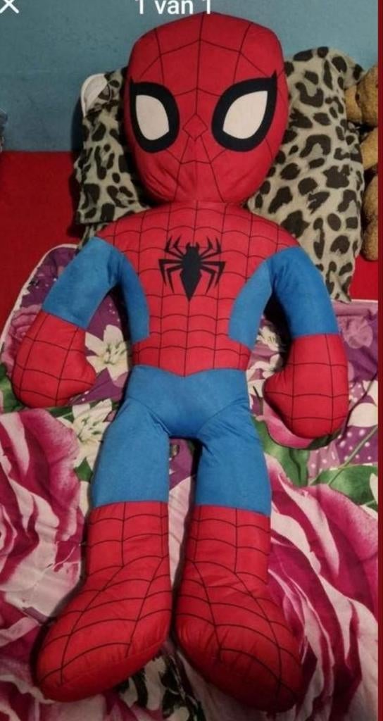 Grote Spiderman Knuffel XL, Ophalen of Verzenden