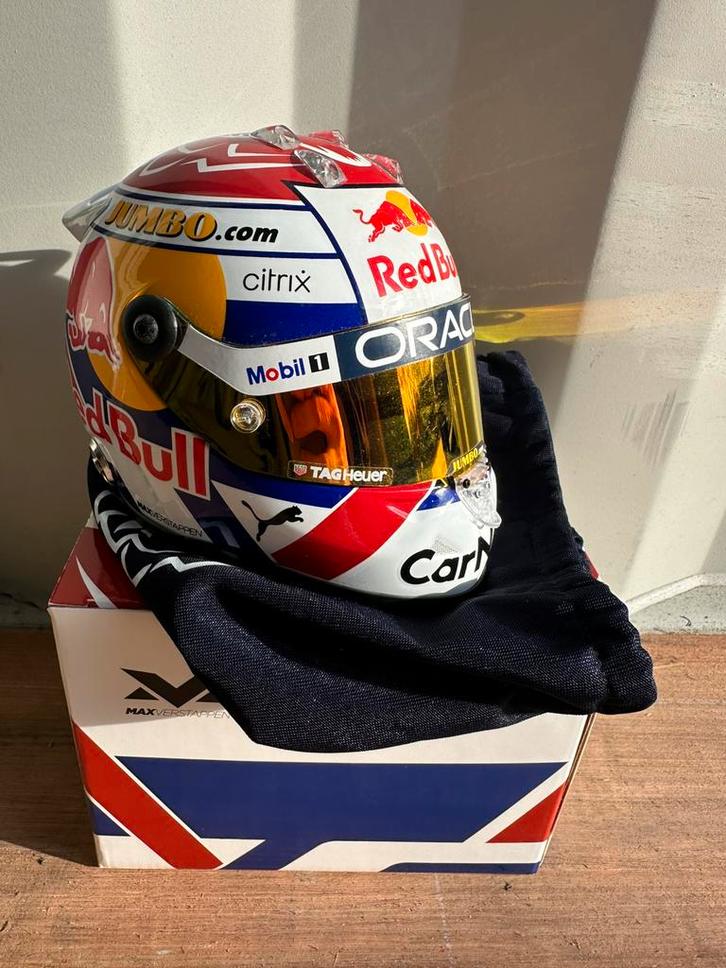 Dutch GP Max verstappen helm, Verzamelen, Automerken, Motoren en Formule 1, Zo goed als nieuw, Formule 1, Ophalen of Verzenden