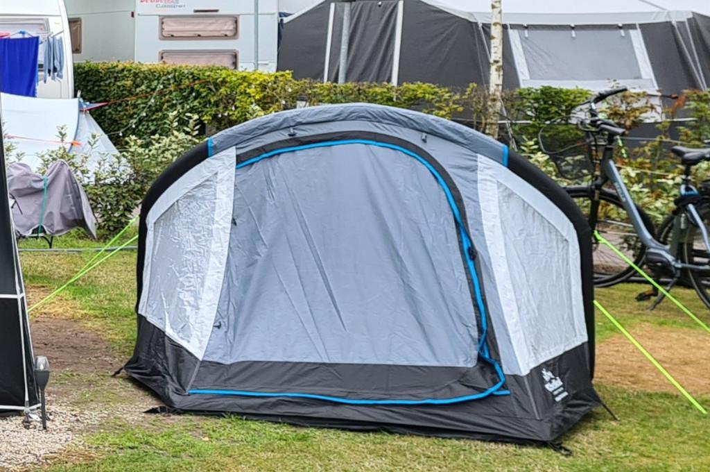 Tunneltent, Caravans en Kamperen, Tenten, Ophalen, Zo goed als nieuw, Tot en met 2