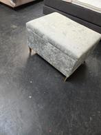 Nieuwe Eric Kuster stijl fluwelen voetbank met opbergkist, Ophalen, 50 tot 75 cm, Nieuw, Eric Kuster