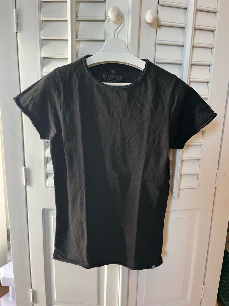 Dstrezzed Zwart Shirt Maat XS, Ophalen of Verzenden, Gedragen, Maat 46 (S) of kleiner, Zwart