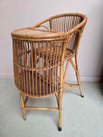 Vintage rotan bamboe kinderstoel, Rohé Noordwolde, Ophalen, Gebruikt, Overige typen