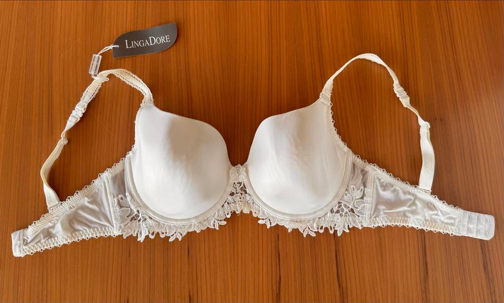 NIEUWE Lingadore BH ivoor 80 E, Ophalen of Verzenden, Beige, BH