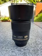 Nikon af-s micro 60 mm 1:2.8 G ed nano objectief, Ophalen of Verzenden, Zo goed als nieuw, Macrolens