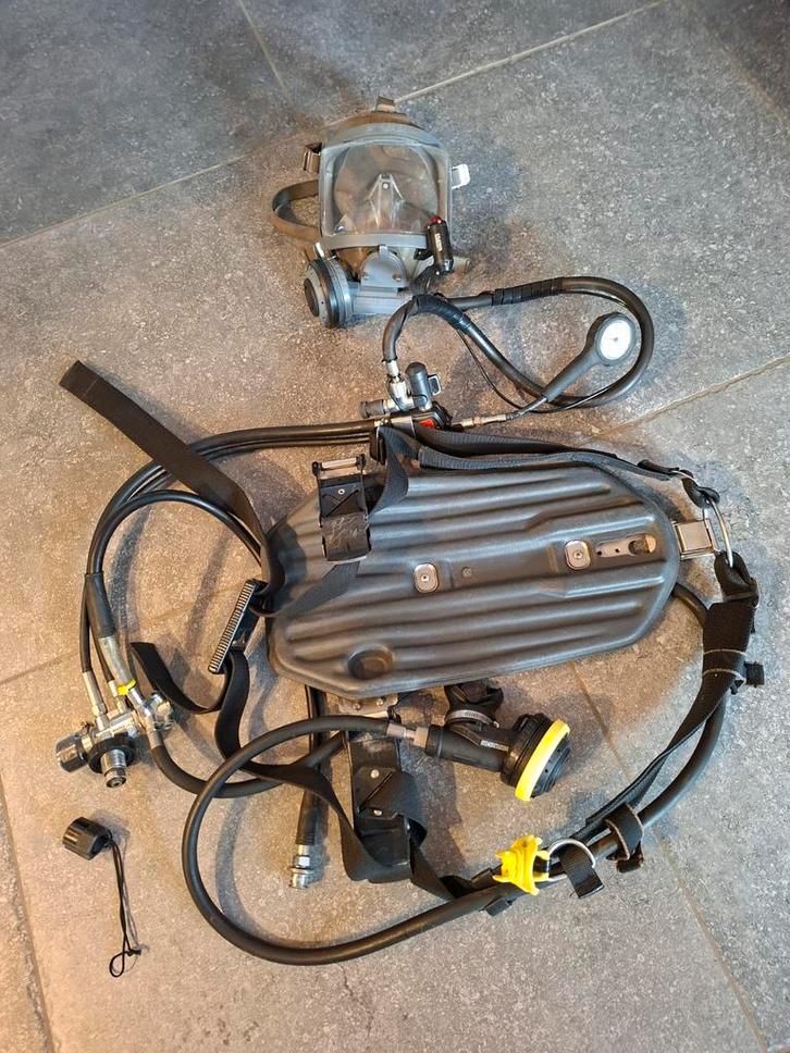 Interspiro volgelaatsmasker - full face mask, Watersport en Boten, Duiken, Trimvest of Wing, Ophalen of Verzenden