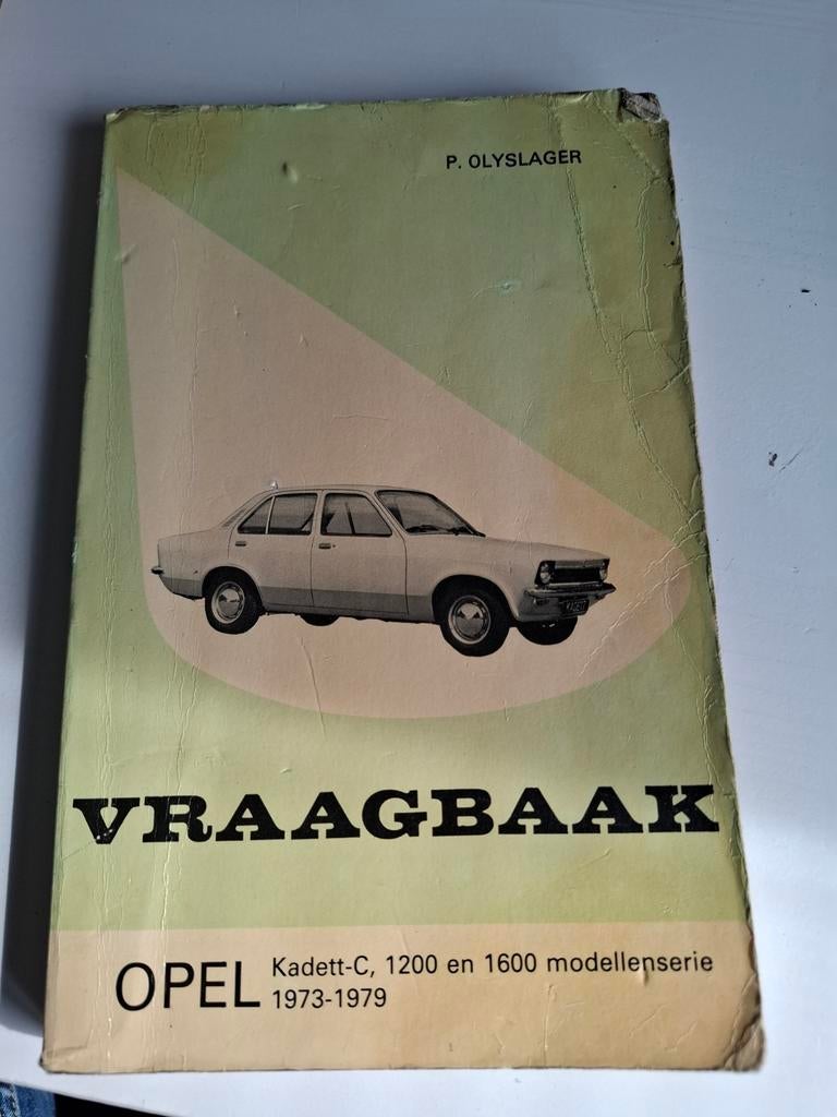 Vraagbaak Opel Kadett C, Ophalen of Verzenden
