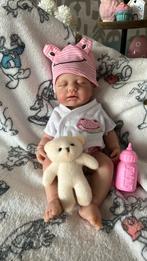 Reborn baby pop full bodiy siliconen, Ophalen of Verzenden, Babypop