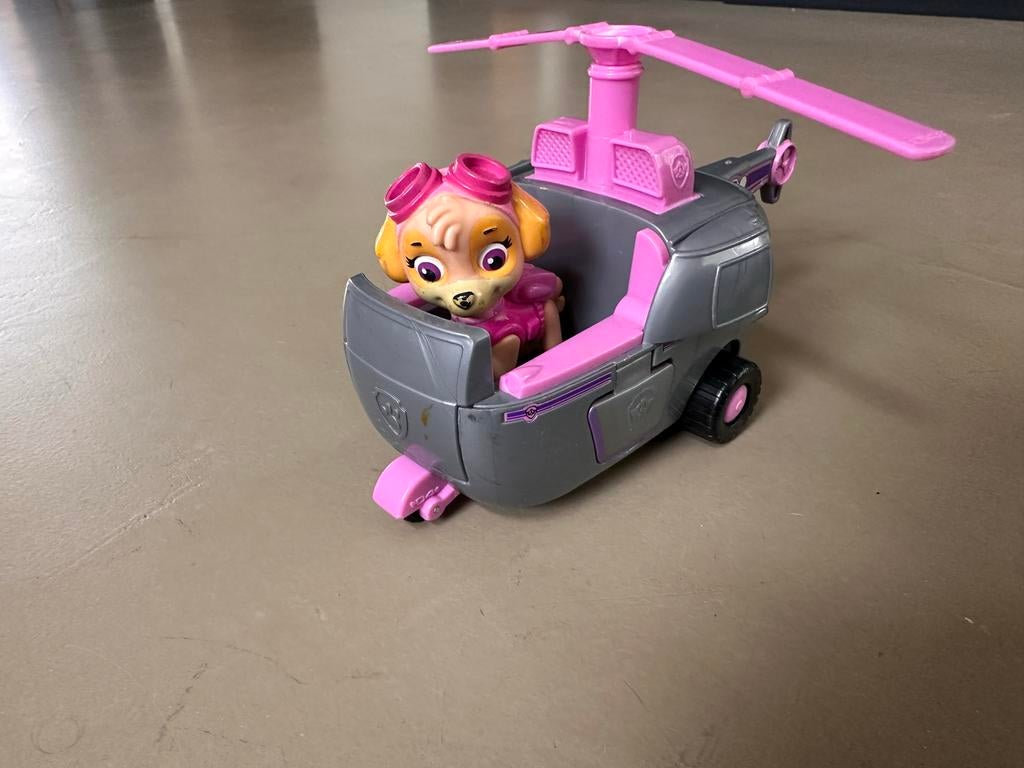 Paw Patrol Skye helikopter met pup, Ophalen of Verzenden, Gebruikt, Jongen of Meisje