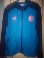 Feyenoord jas, Ophalen of Verzenden, Zo goed als nieuw, Blauw, Voetbal