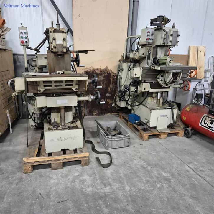 2St freesbank CB Ferrari M1/M2, Doe-het-zelf en Verbouw, Draaibanken, Gebruikt, Freesbank, Ophalen of Verzenden