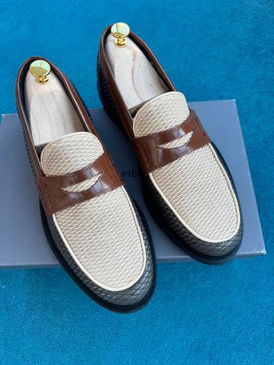 NIEUW Filling Pieces EU45 Beige/Green Weving, Kleding | Heren, Schoenen, Overige kleuren, Verzenden, Nieuw, Espadrilles of Moccasins