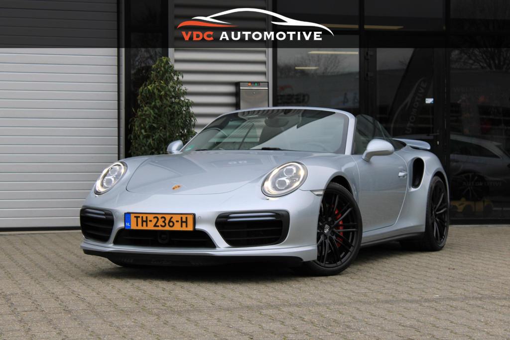 Porsche 911 Cabrio 3.8 Turbo Cabrio PDLS | Burmester High En, Auto's, Porsche, Bedrijf, Te koop, 4x4, ABS, Achteruitrijcamera