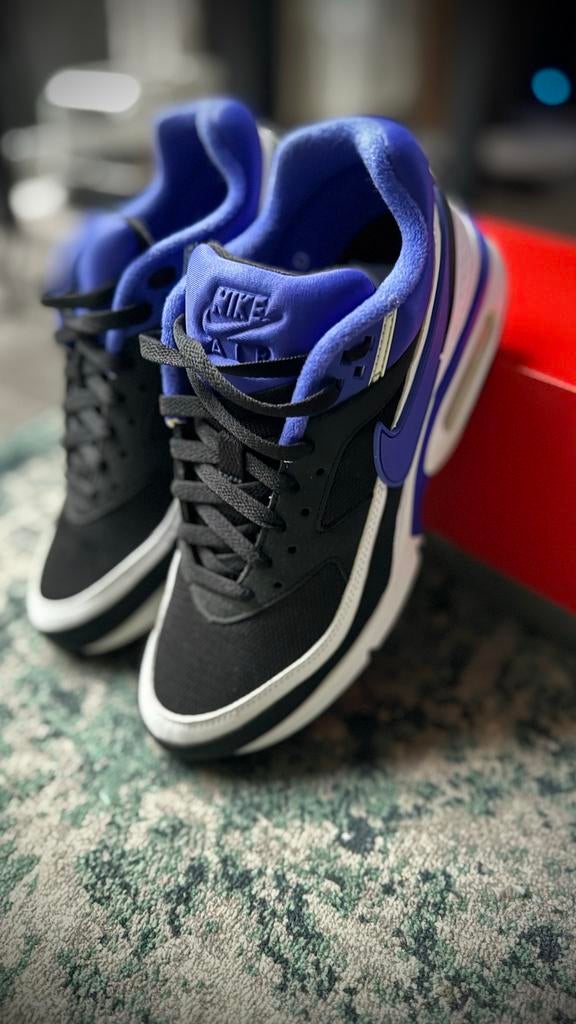 Nike Air Max BW - Zwart/Blauw Persian Violet 2021 42,5, Ophalen of Verzenden, Nieuw, Zwart, Sneakers of Gympen