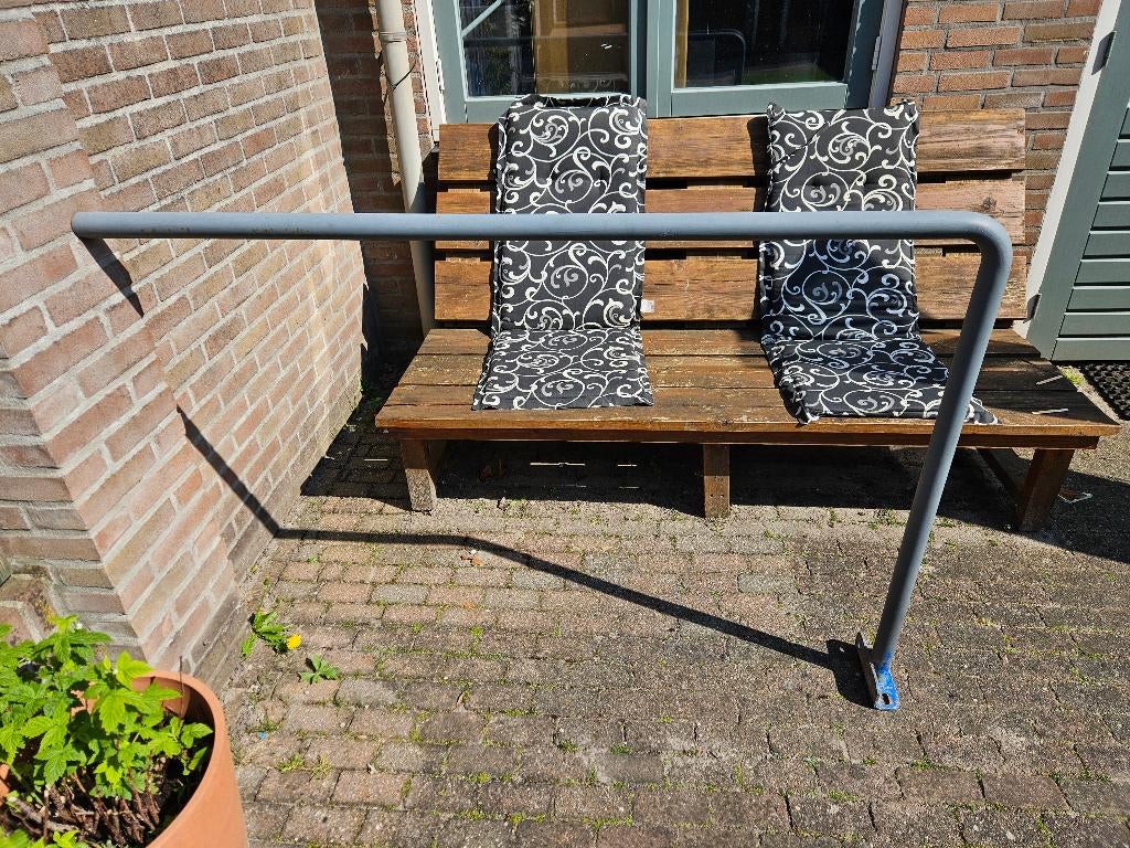 Stalen duikelrek - wandbevestiging, Ophalen, Gebruikt