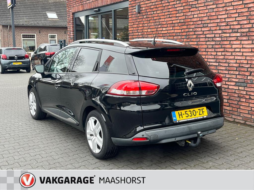 Renault Clio Estate 0.9 TCe Zen ParkeerSensoren/Trekhaak/Air, Auto's, Voorwielaandrijving, 898 cc, Stof, Gebruikt