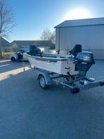 Crescent roofvisboot nieuwstaat!!, Watersport en Boten, Vis- en Consoleboten, Ophalen, 10 tot 30 pk, Zo goed als nieuw, 3 tot 6 meter